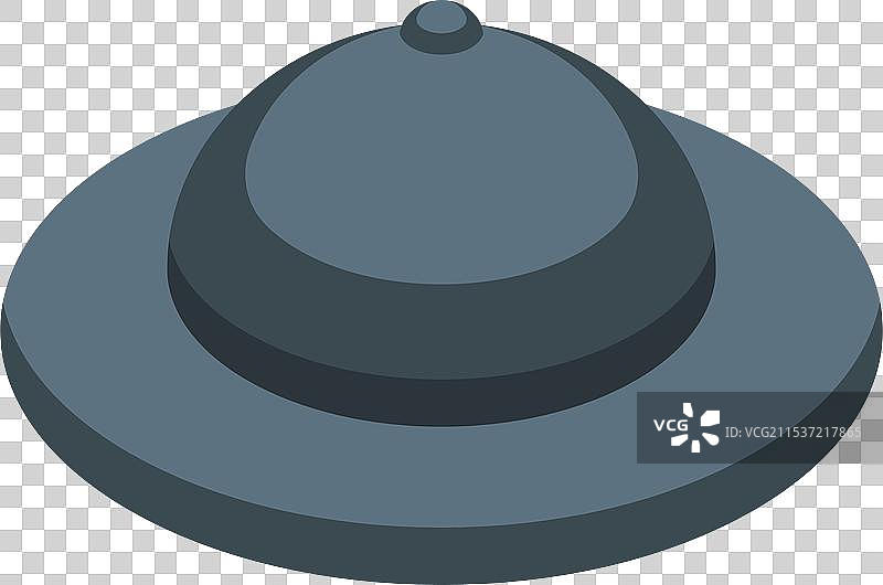 等待开启的餐厅罩，等距视图图片素材