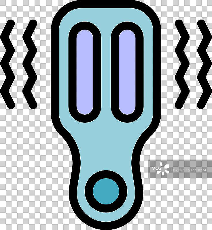 电子温度计显示高温图片素材