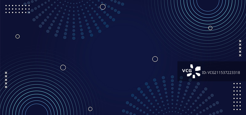 现代抽象发光几何线条在黑暗中图片素材