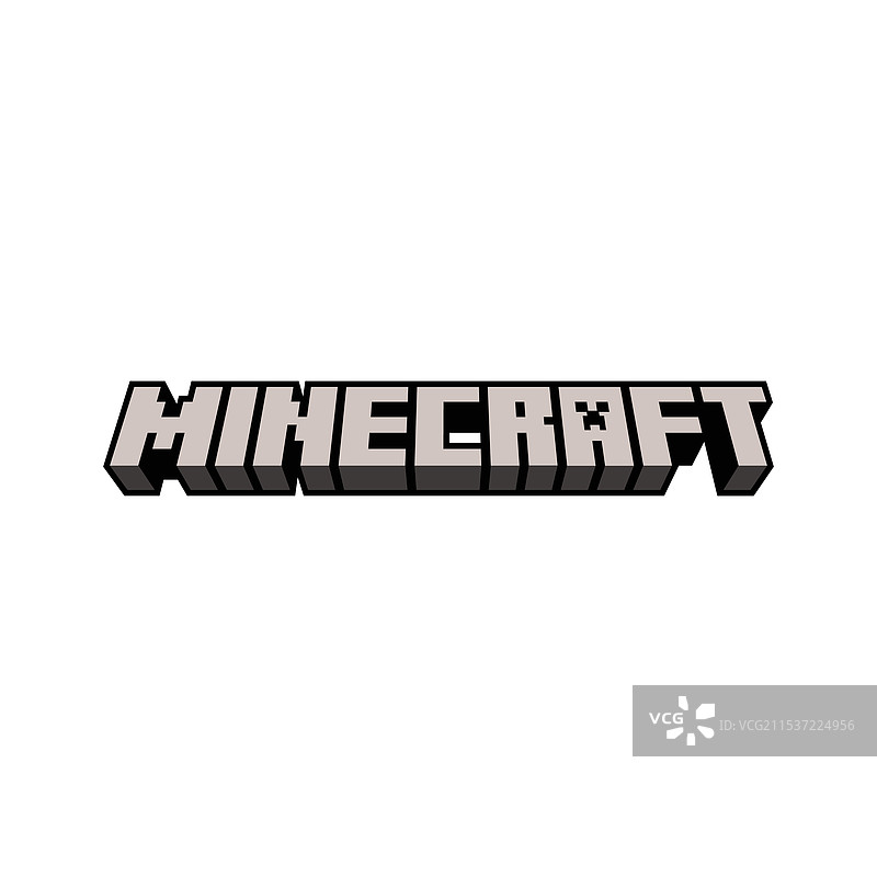 Minecraft新标志编辑版EPS 10图片素材