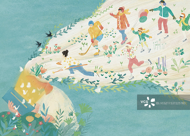 运动、健身、阅读图片素材