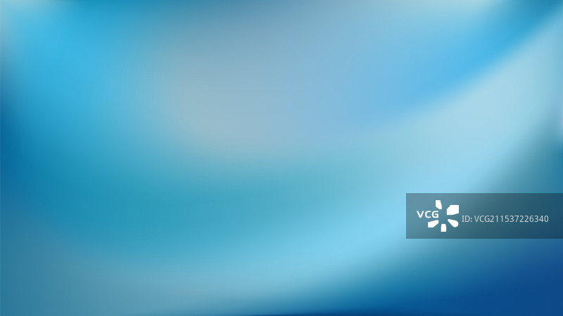 抽象蓝色渐变背景，平滑流畅图片素材