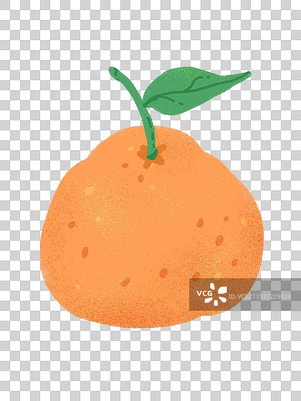 卡通橘子图片素材