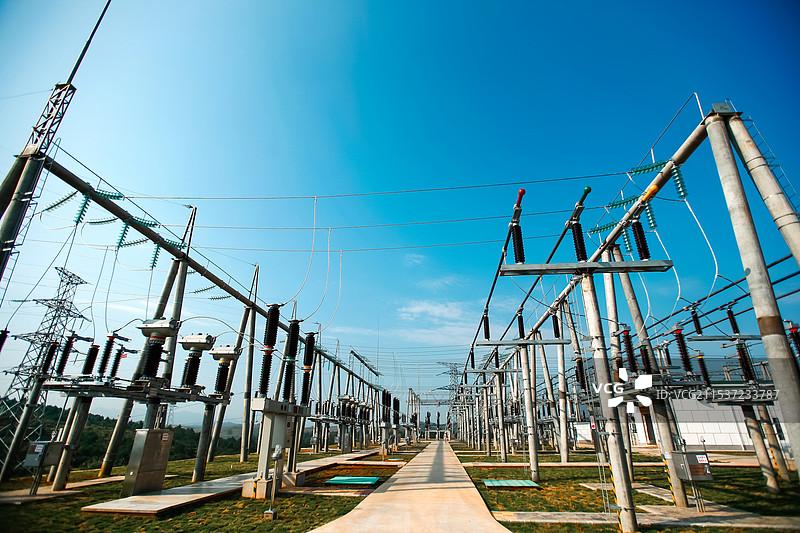 变电站内部图片素材