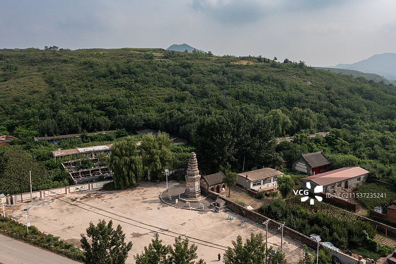 辽宁锦州凌海辽代班吉塔斑鸠塔图片素材