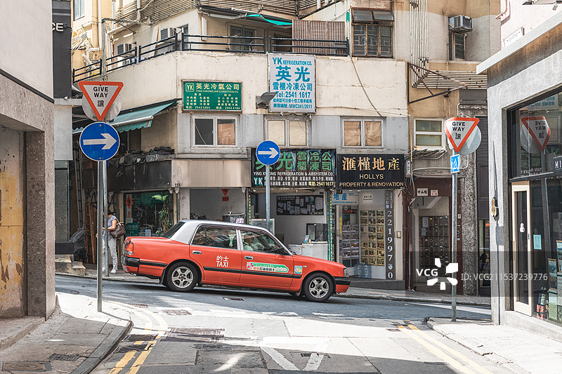 香港中环城市街景图片素材