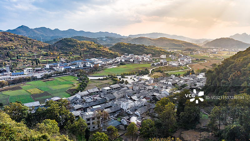 贵州安顺本寨屯堡图片素材