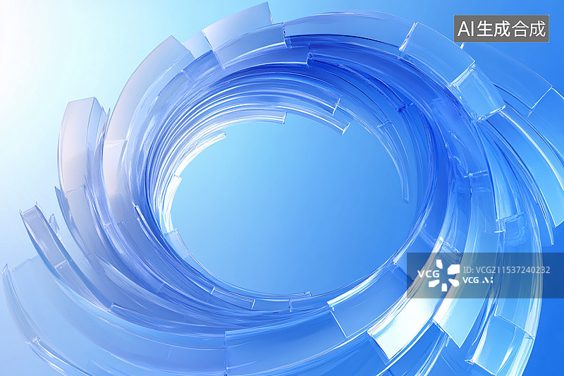 【AI数字艺术】科技感抽象背景图片素材