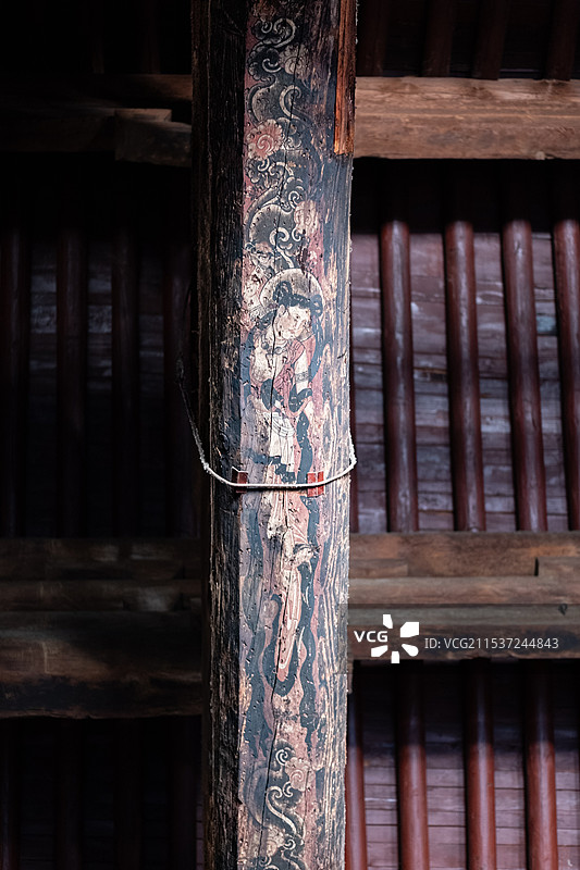 辽宁锦州义县辽代奉国寺图片素材