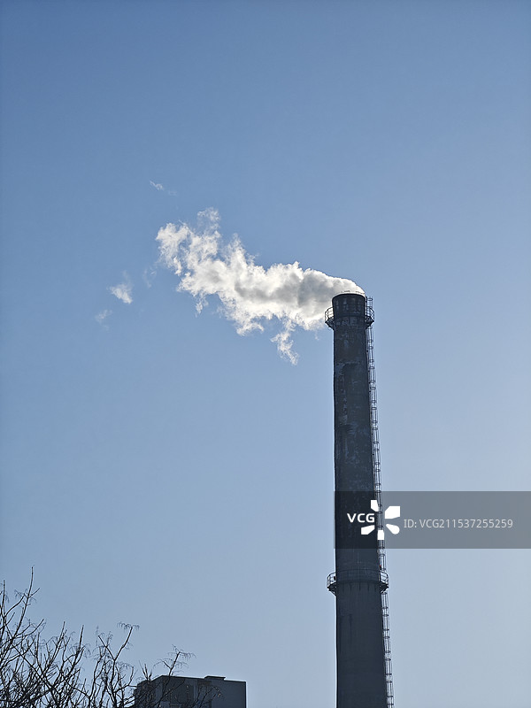 冬季烟囱图片素材