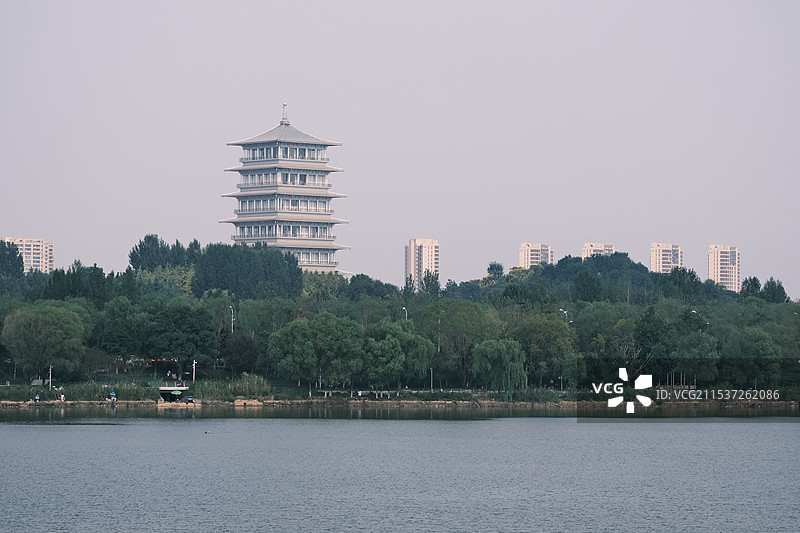 西安世博园——长安塔图片素材