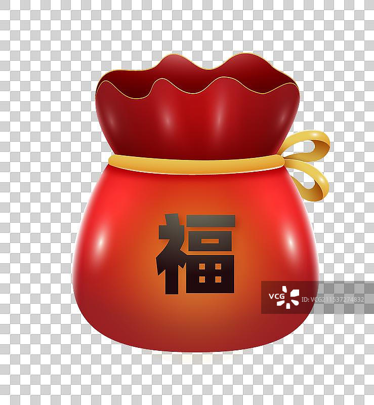 春节小元素-福袋图片素材