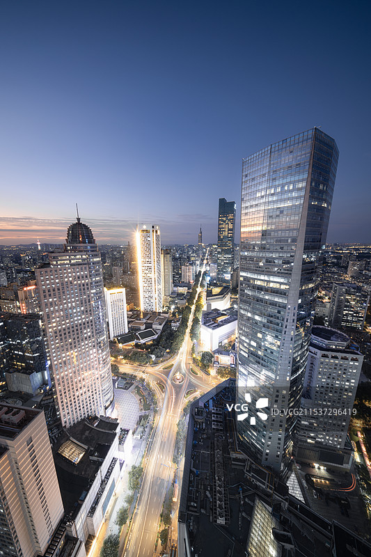 南京新街口图片素材