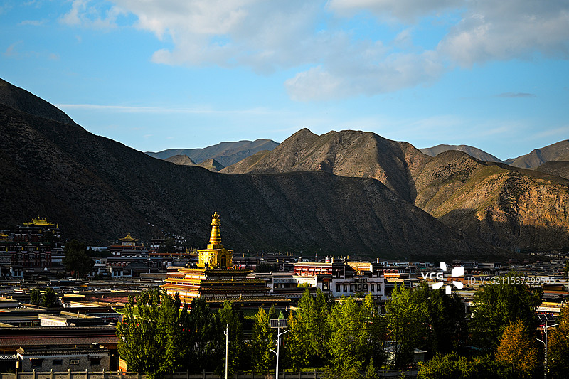 拉卜楞寺图片素材