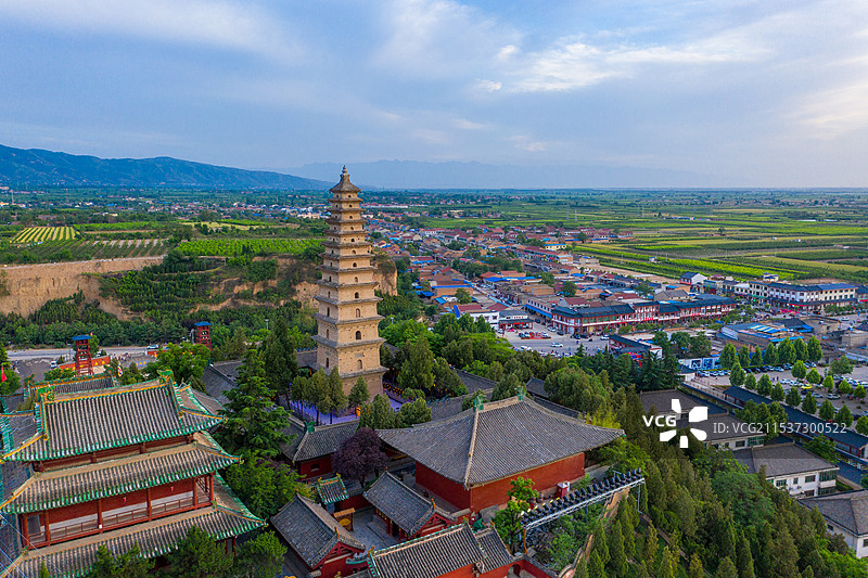 运城普救寺旅游区图片素材