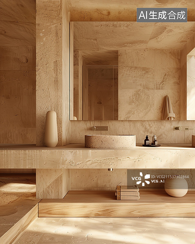 【AI数字艺术】卫生间图片素材