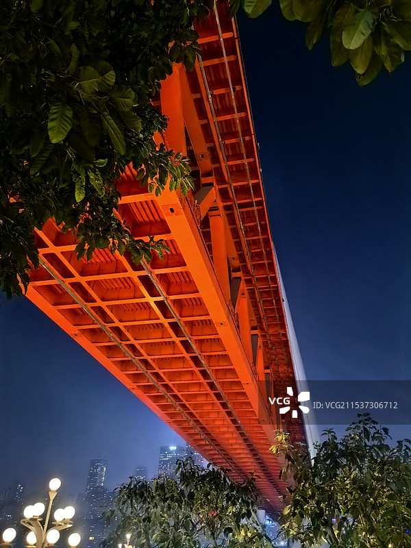 重庆东水门长江大桥图片素材