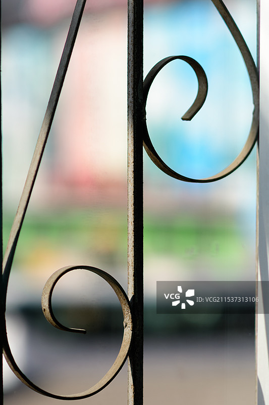 生锈金属特写镜头图片素材