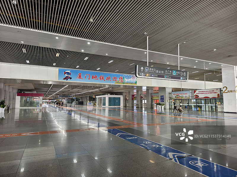 厦门北站出站口图片素材