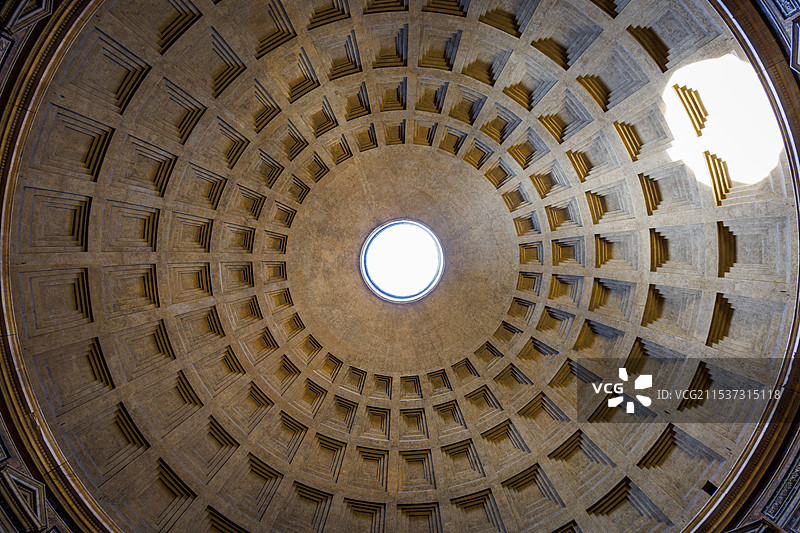 罗马万神殿穹顶图片素材