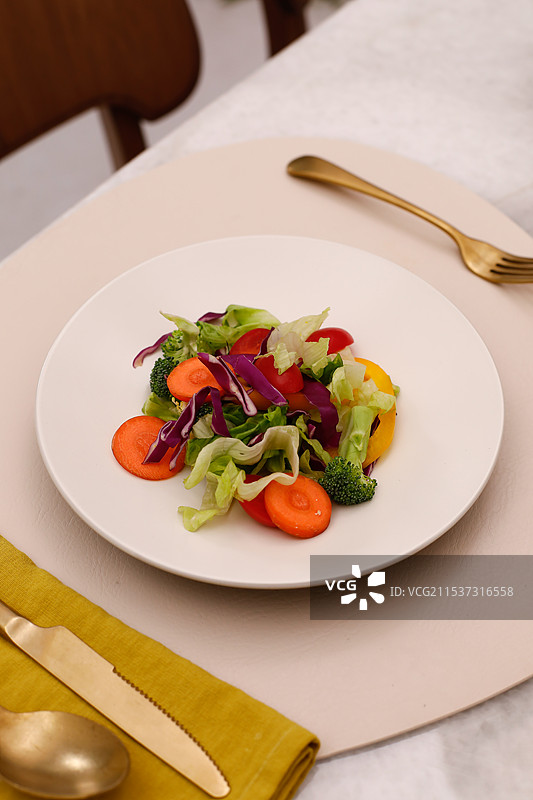 蔬菜沙拉图片素材