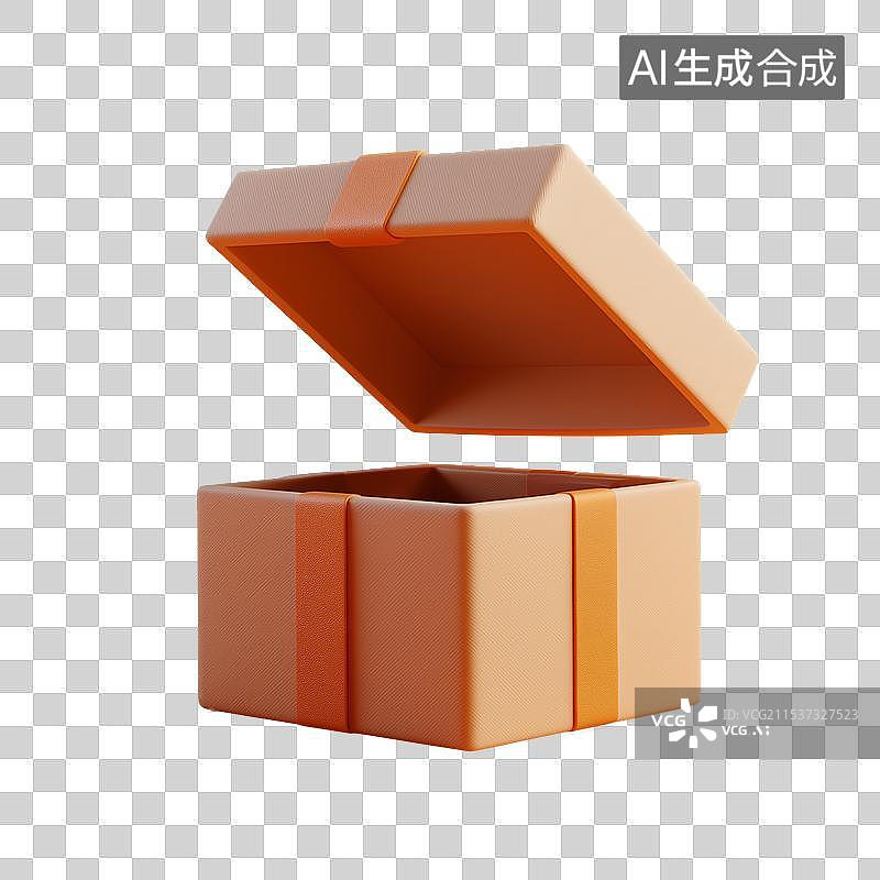 【AI数字艺术】3D礼物盒图片素材
