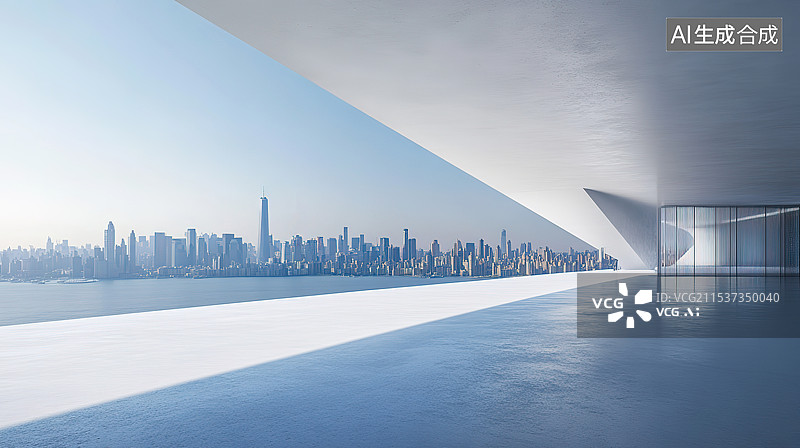 【AI数字艺术】建筑停车场图片素材