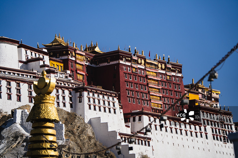 拉萨布达拉宫图片素材
