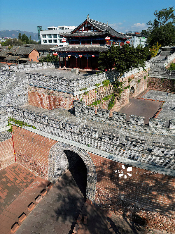 西昌建昌古城安定门图片素材