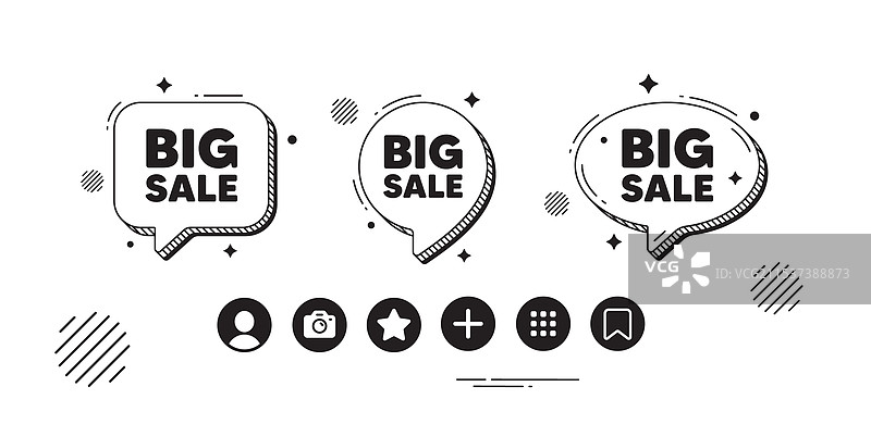 大促销标签特别优惠价格标志演讲图片素材