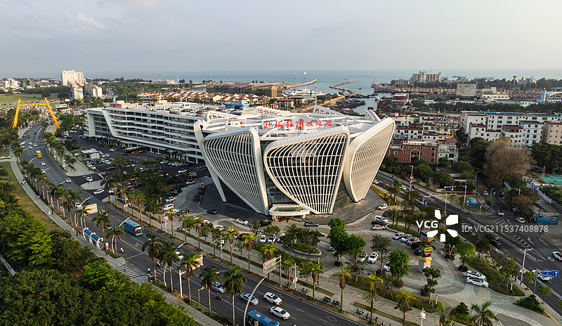 广西北海银滩旅游集散中心图片素材