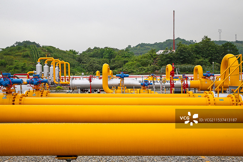 能源储备与能源管道图片素材