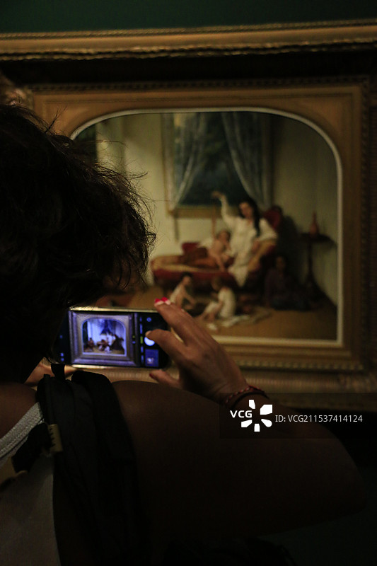 新加坡美术馆印象-展品与内饰图片素材