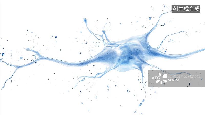 【AI数字艺术】神经元细胞图片素材