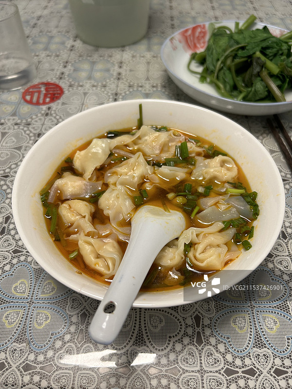 红油抄手图片素材