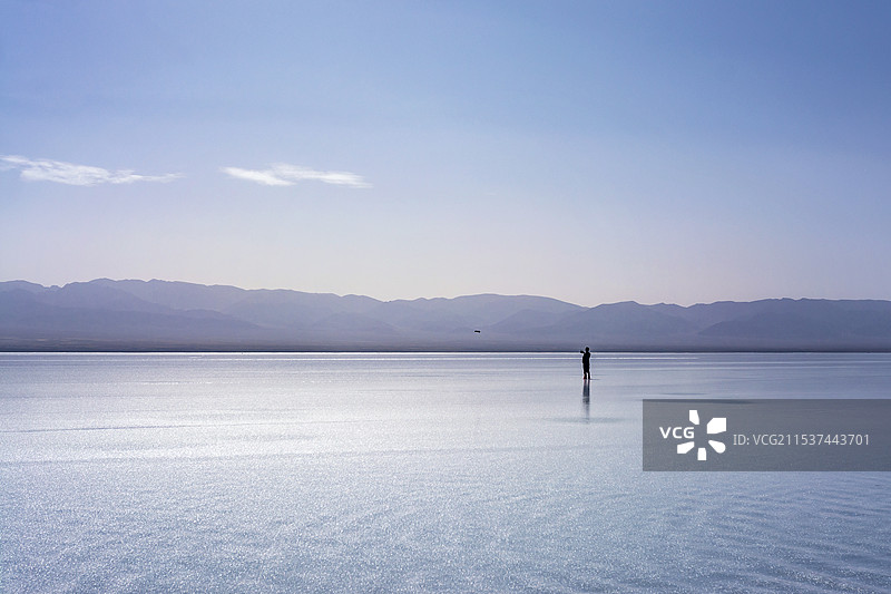 天空之镜图片素材