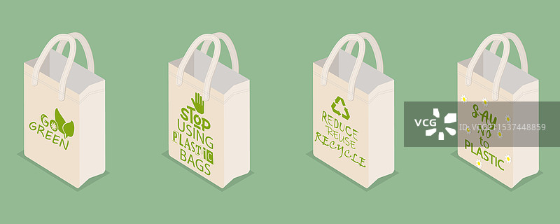 生态的三维等距平面图图片素材