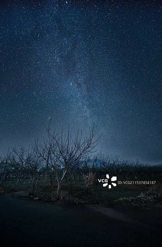 冬季银河图片素材