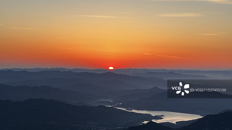 泰山日出图片素材