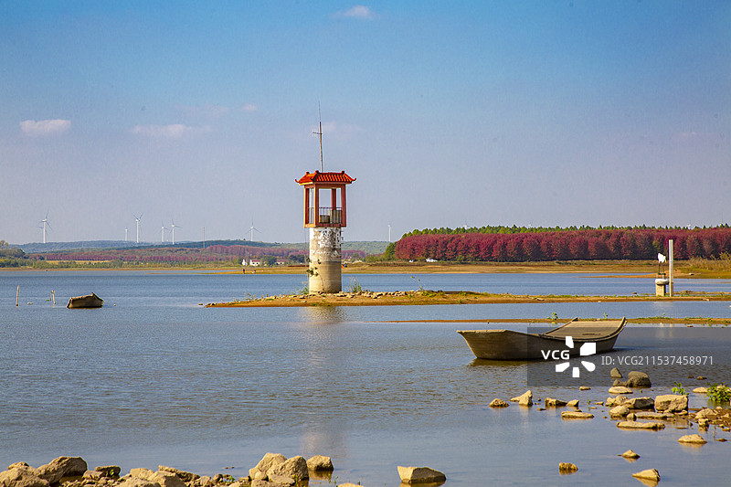 南京六合区大泉湖风光图片素材