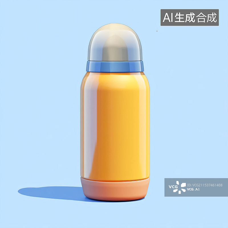 【AI数字艺术】一个保温杯的产品特写素材图片素材