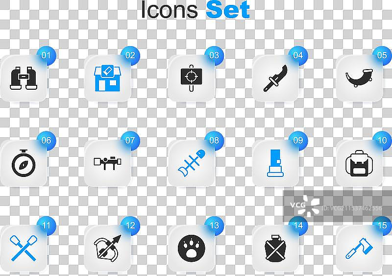 水瓶与狙击光学瞄准器的组合图片素材