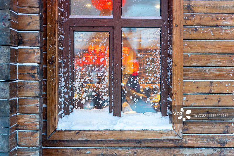 中国雪乡 林海雪原 雪檐 冰棱 白原 素林 晶枝 雪道 寒溪 玉峰 素岭 冷杉 琼枝图片素材