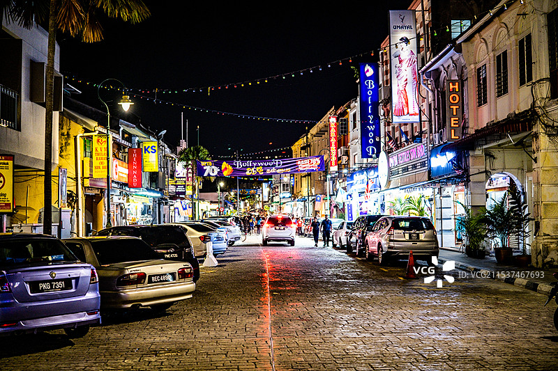 马来西亚槟城街景图片素材