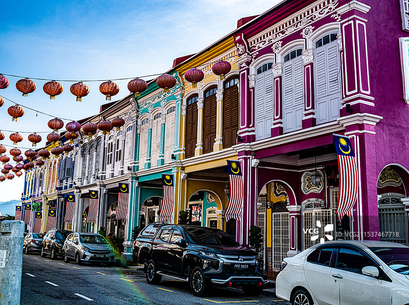 马来西亚槟城街景图片素材