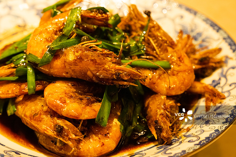 油爆虾图片素材