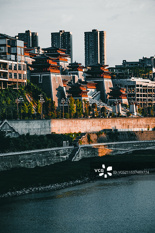 达州街景图片素材