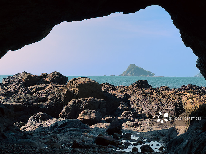 西涌岩洞图片素材