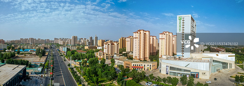 张掖 城市湿地博物馆 边塞竞技体育中心 湿地公园 甘州府城 玉水苑图片素材