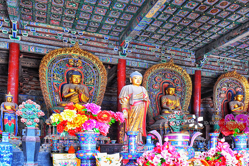 山西大同华严寺图片素材